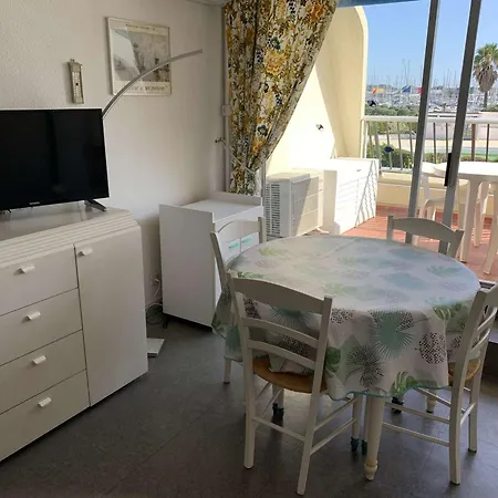 2 Pièces Climatisé Avec Piscine, Parking Et Animaux Admis à Port Camargue - Fr-1-731-66 Le Grau-du-Roi